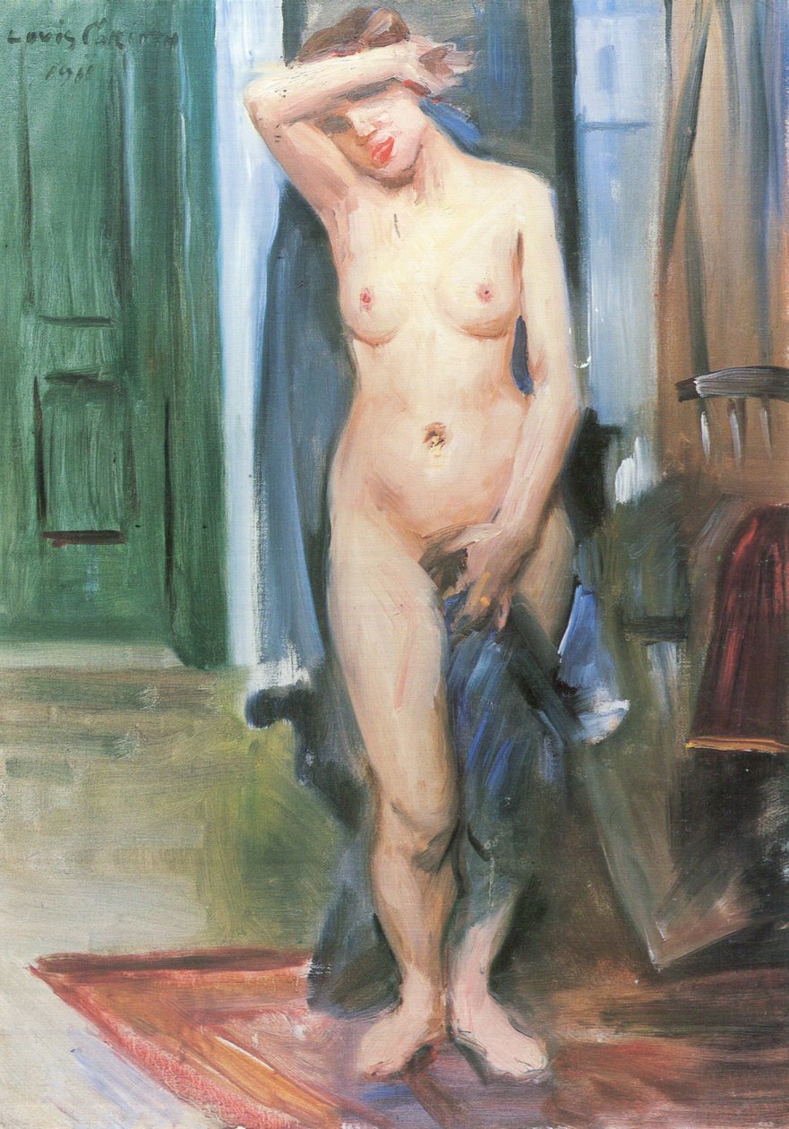 Stehender Aktn tekijältä Lovis Corinth