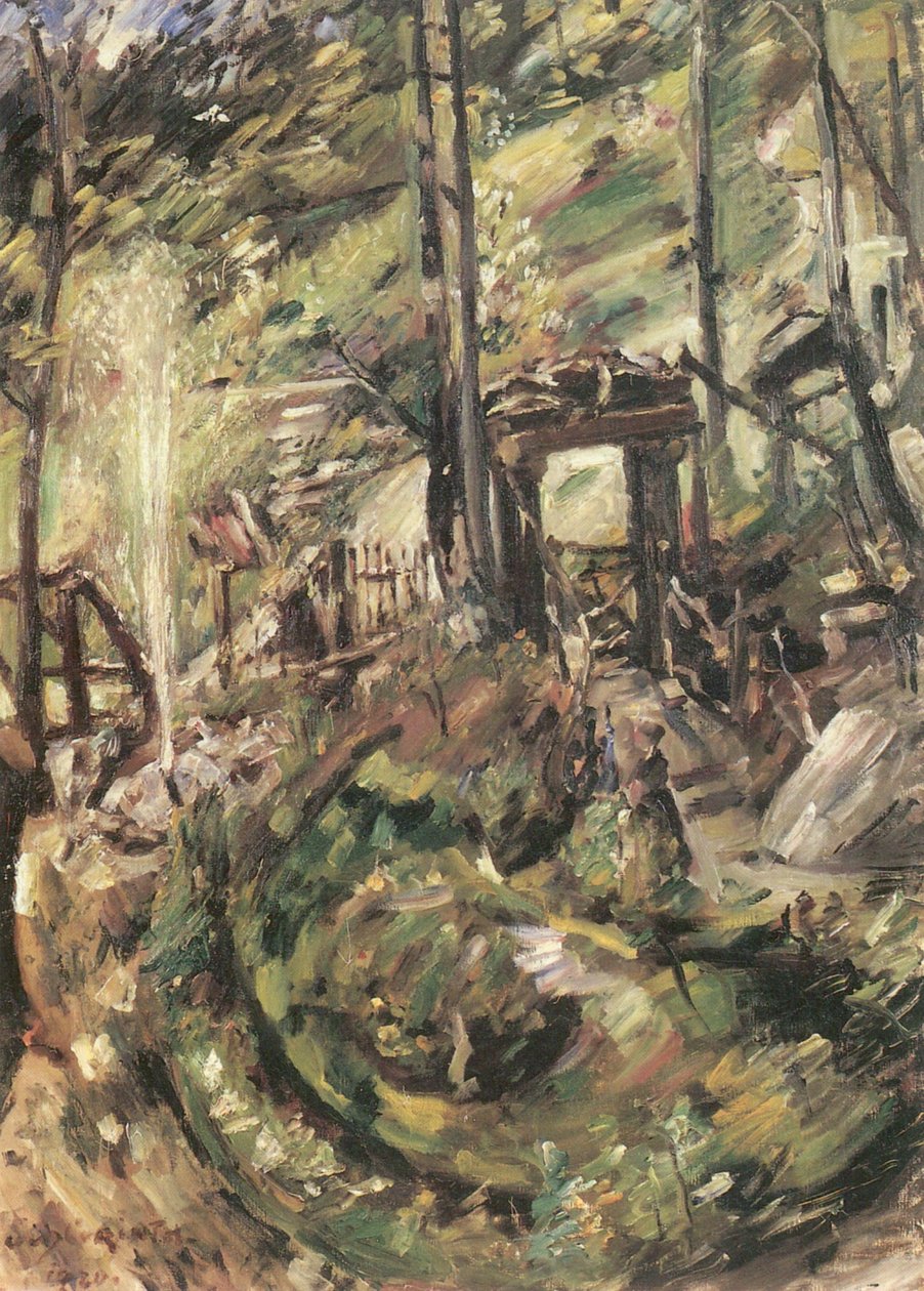 Walchensee, Springbrunnen tekijältä Lovis Corinth