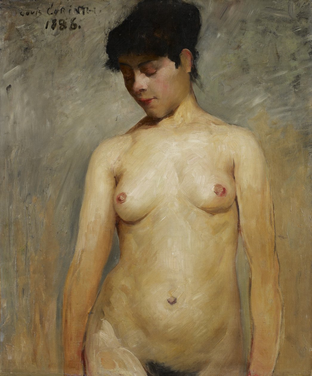 Alaston tyttö tekijältä Lovis Corinth