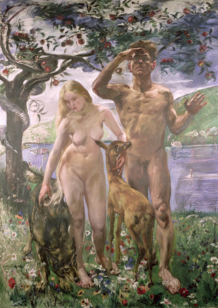 Paratiisi, 1911-12 tekijältä Lovis Corinth