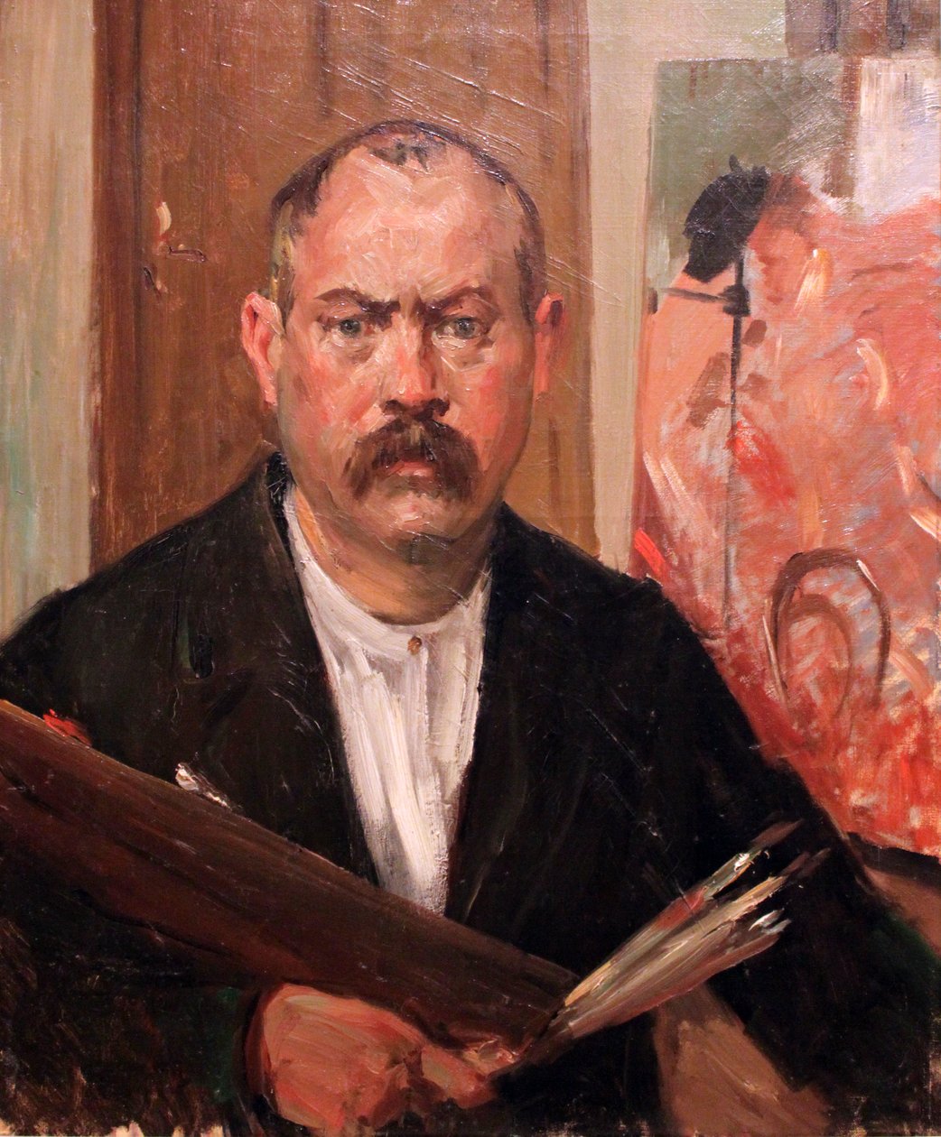Omakuva ilman kaulusta tekijältä Lovis Corinth