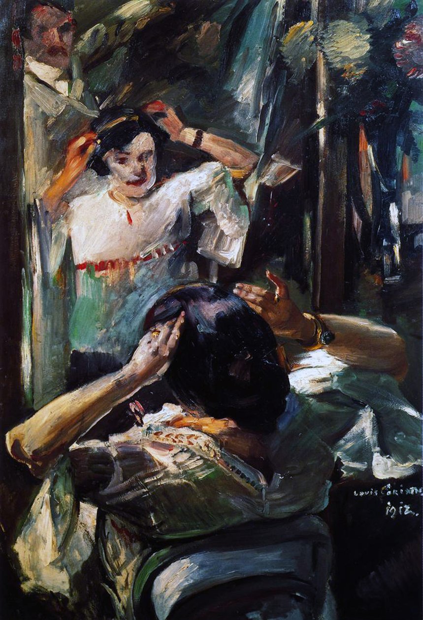 Peili, 1912 tekijältä Lovis Corinth