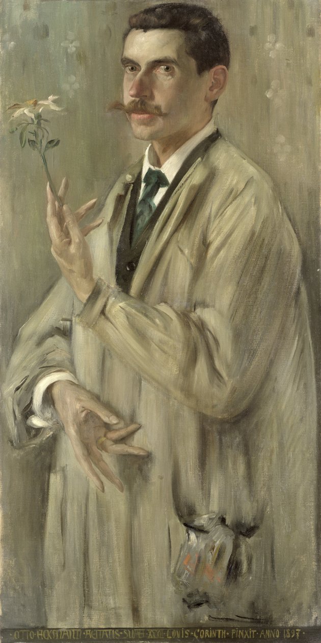 Taidemaalari Otto Eckmann (1865-1902) 1897 tekijältä Lovis Corinth