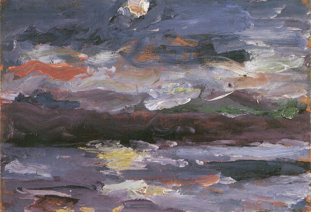 Walchensee, Mondnachtn tekijältä Lovis Corinth