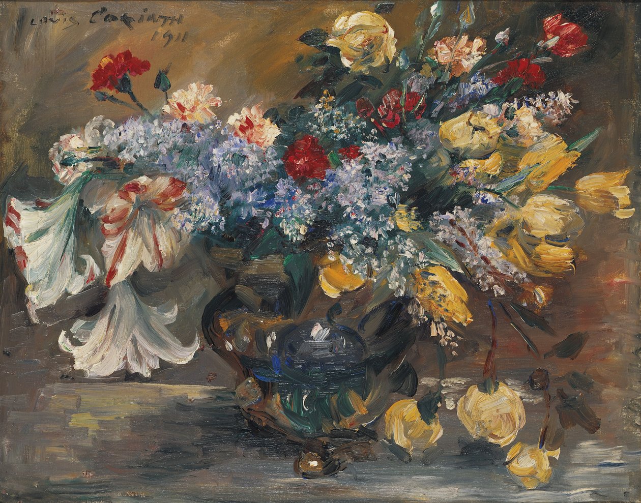 Kukkakimppu tekijältä Lovis (1858-1925) Corinth