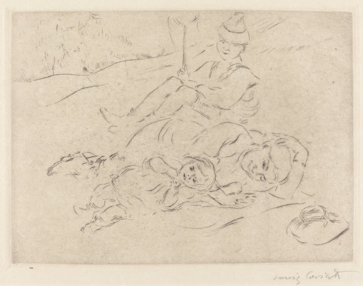 Maassa tekijältä Lovis Corinth