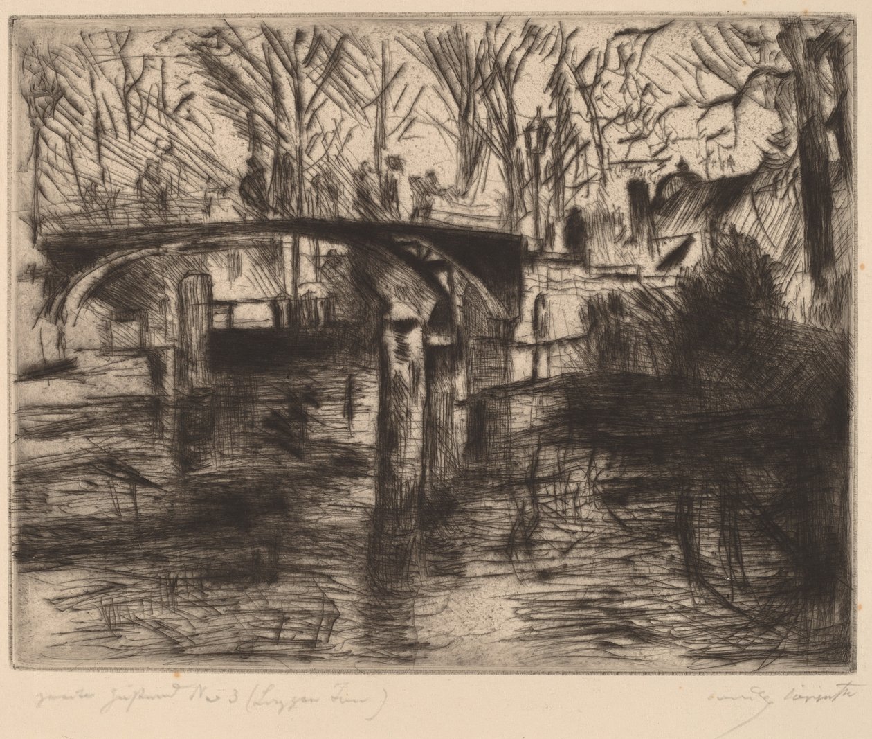 Aus dem Tiergarten (Tiergartenista) tekijältä Lovis Corinth