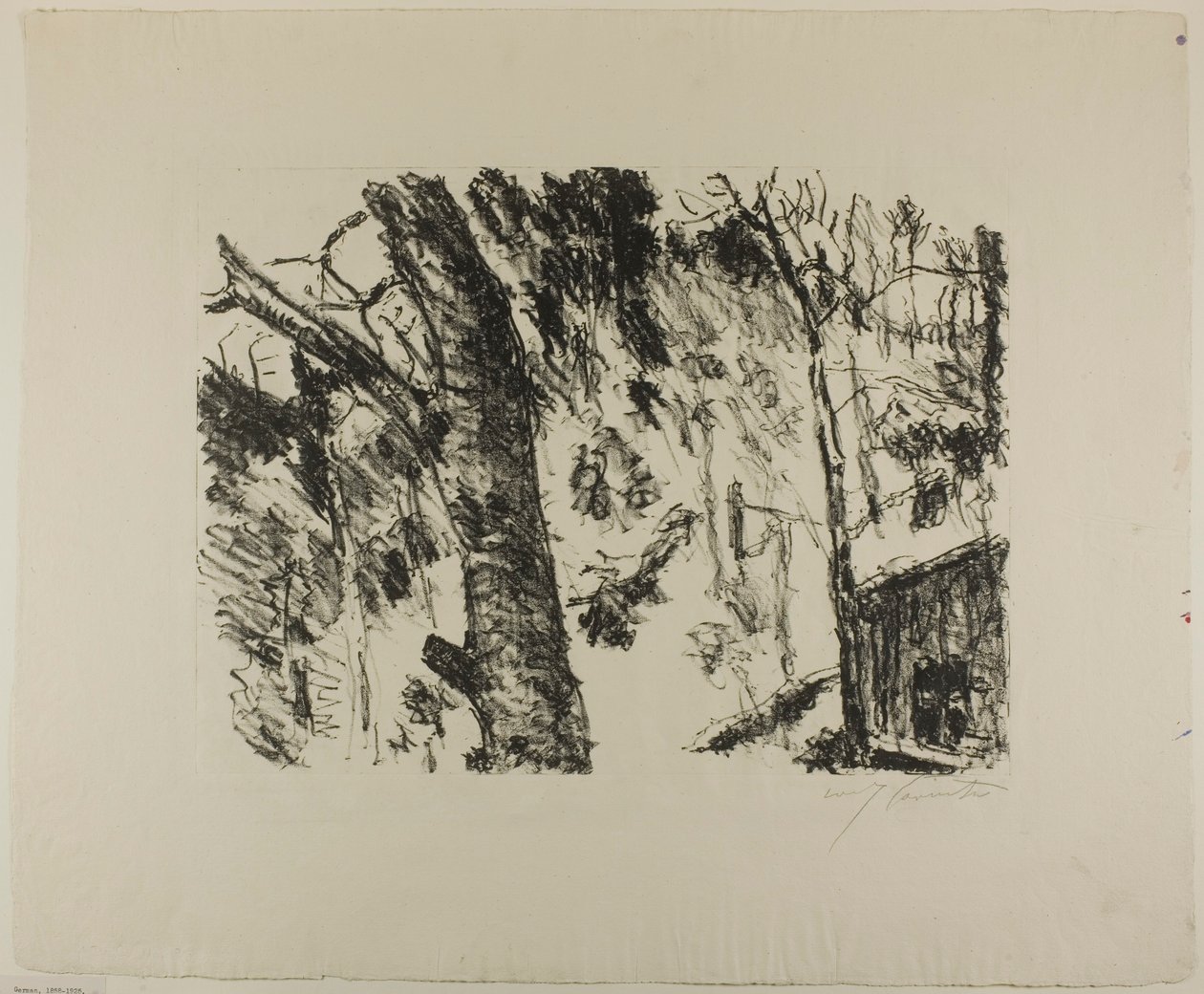 Beech Woods, Early Spring in the Mountainsista tekijältä Lovis Corinth