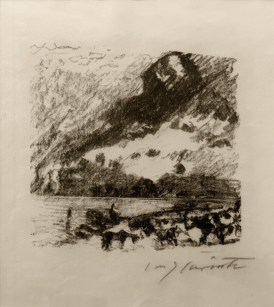 Bergsee tekijältä Lovis Corinth