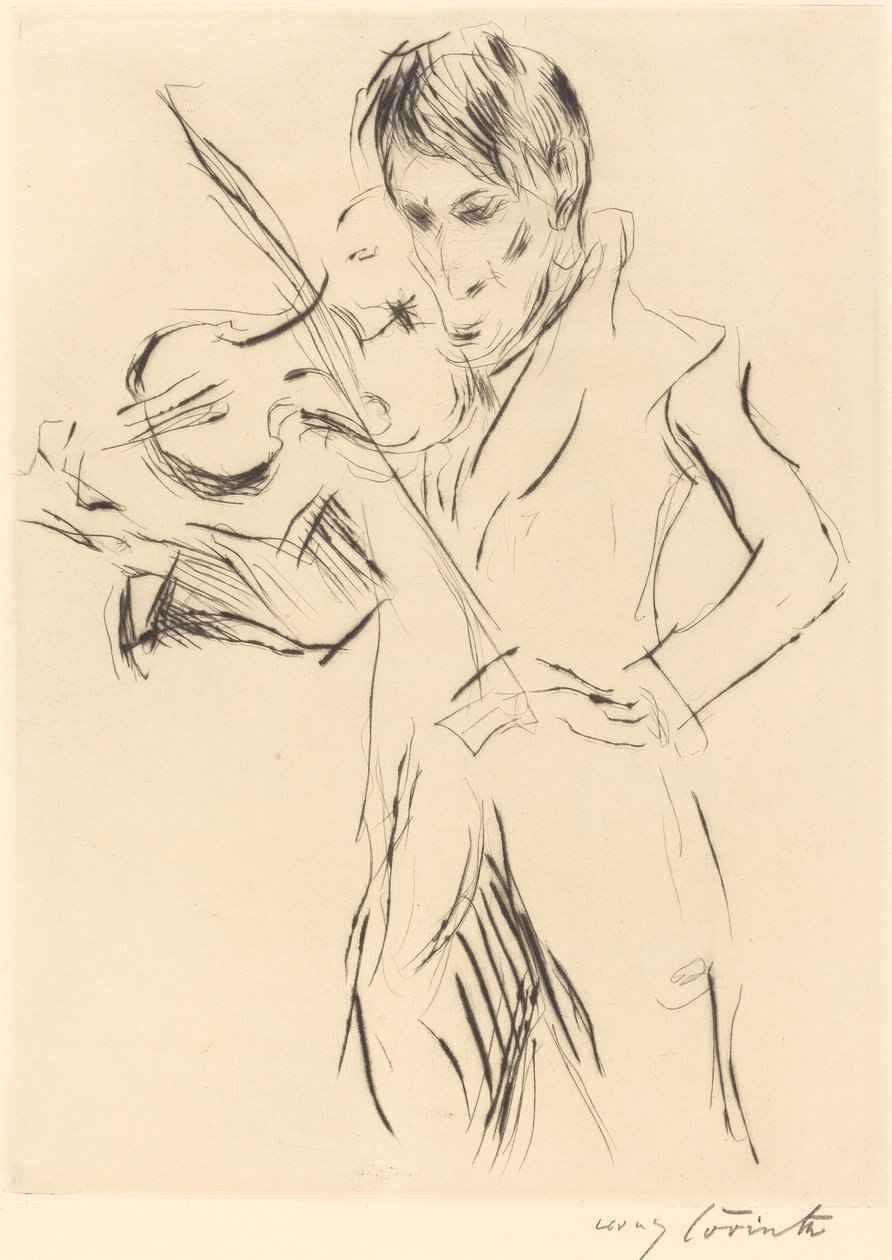 Andreas Weissgaerberin muotokuva tekijältä Lovis Corinth