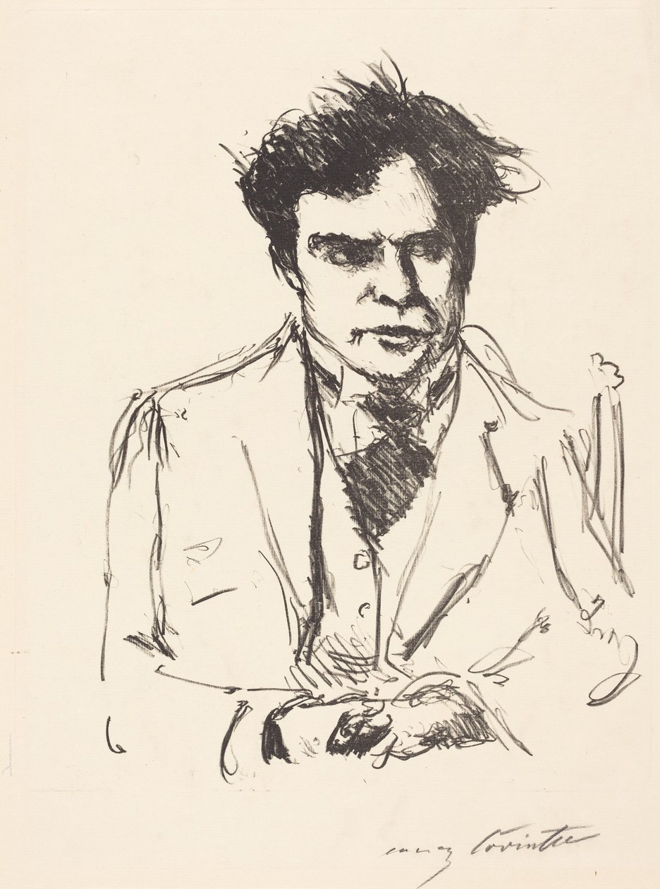 Joseph Schwarzin muotokuva (Portrait of Joseph Schwarz) tekijältä Lovis Corinth