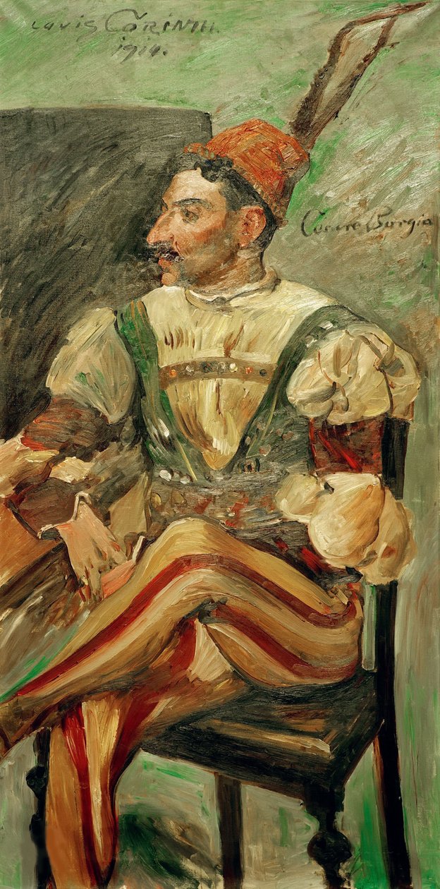 Cesare Borgia Arthur Kraft, 1914. tekijältä Lovis Corinth