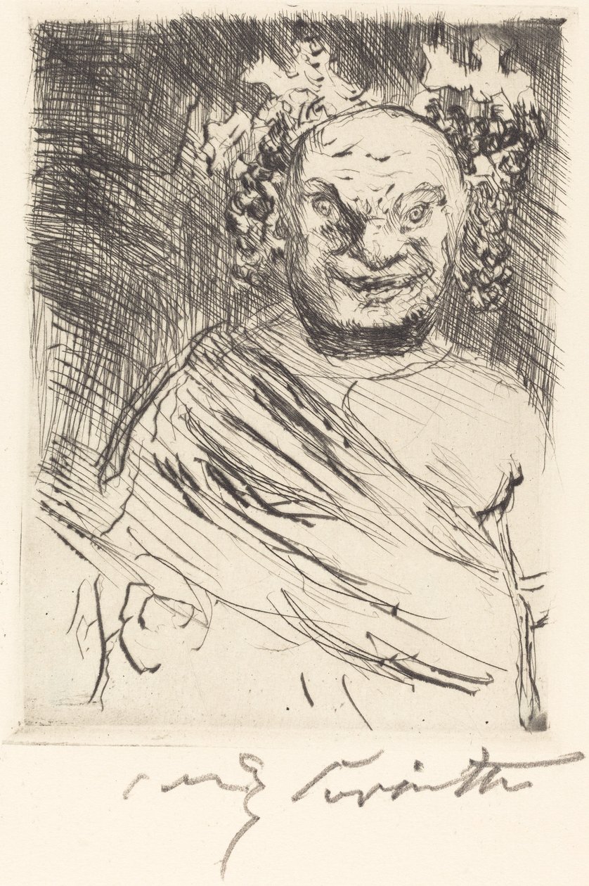 Trimalchion Gastmahl: pl. I (Trimalchion juhlat: pl. I) tekijältä Lovis Corinth