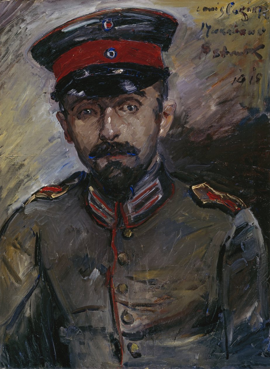 Taidemaalari Makabäus-Hermann Struck tekijältä Lovis Corinth