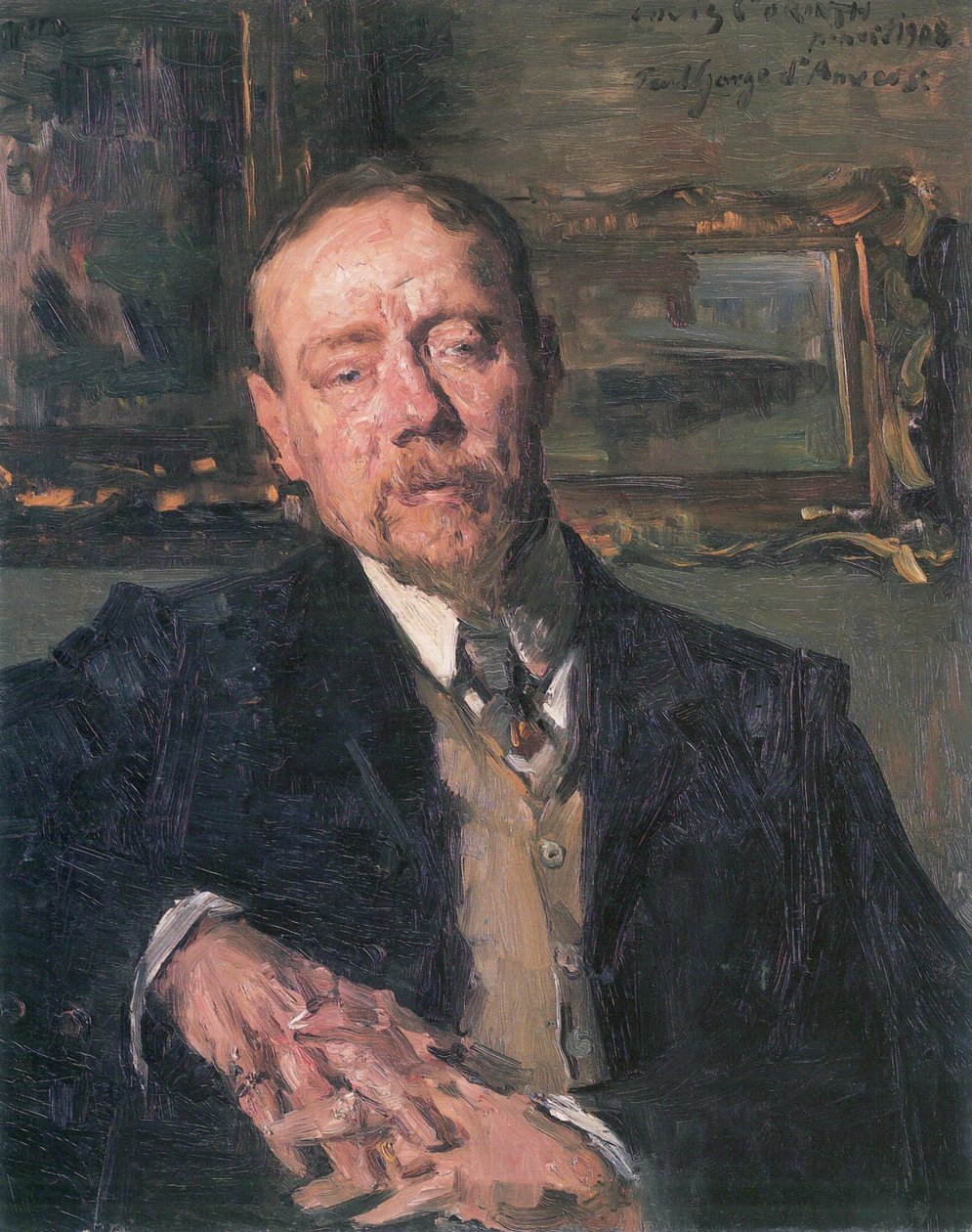 Taidemaalari Paul Gorge tekijältä Lovis Corinth