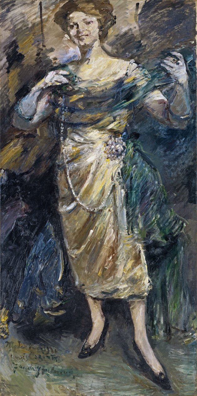 Muotinäytös, 1921 tekijältä Lovis Corinth