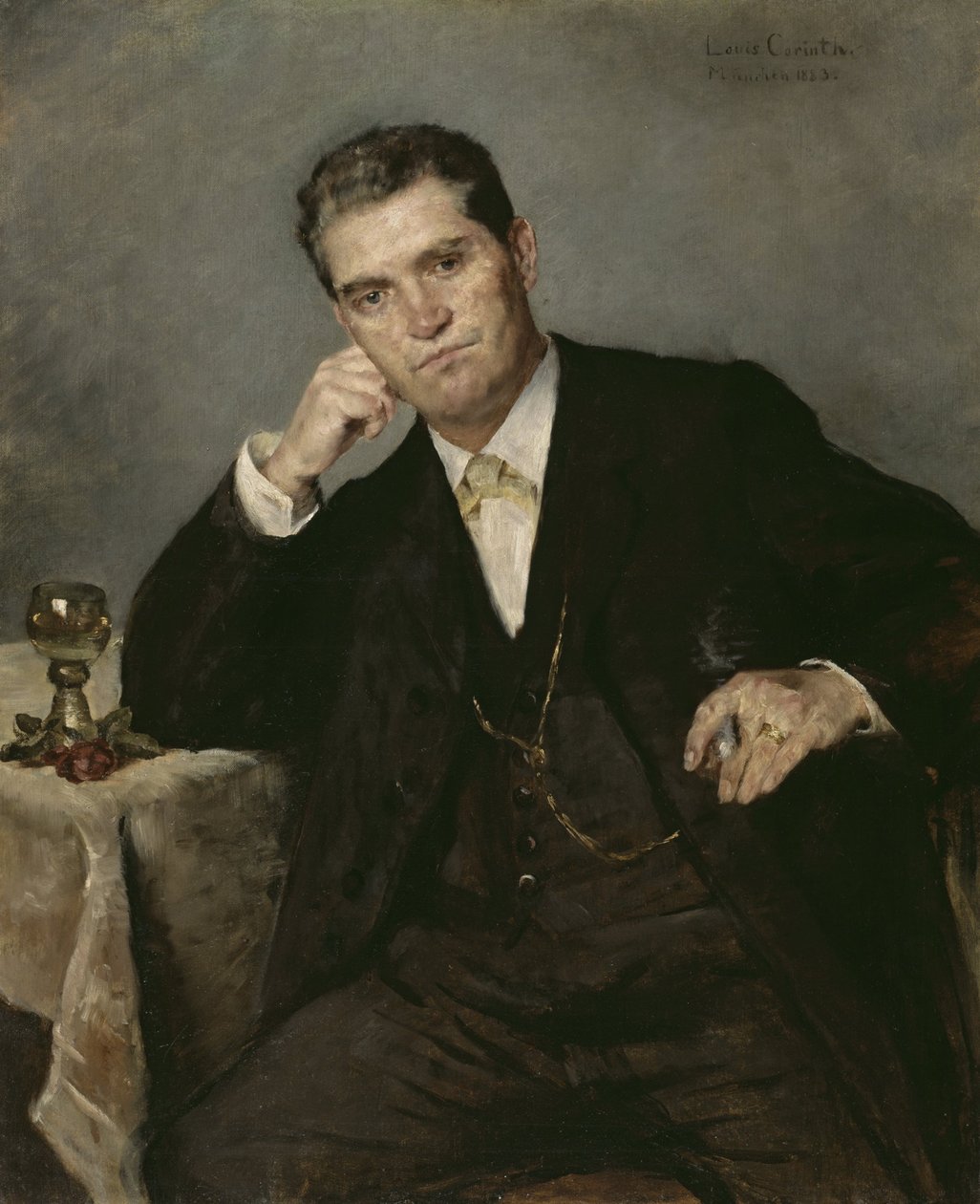 Franz Heinrich Corinth, taiteilijan isä tekijältä Lovis Corinth
