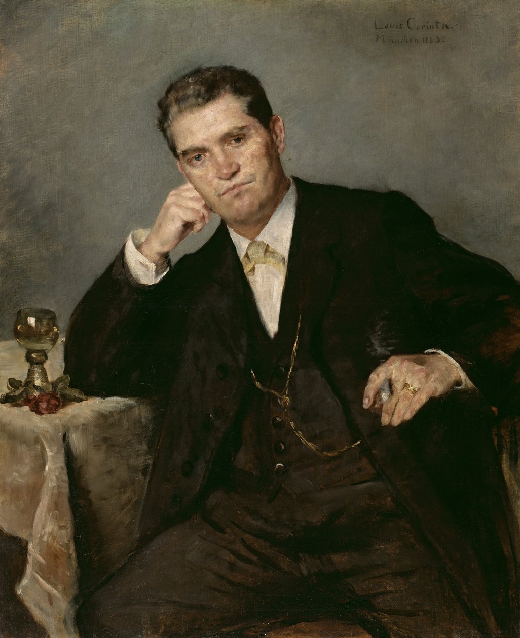 Franz Heinrich Corinth, taiteilijan isä tekijältä Lovis Corinth