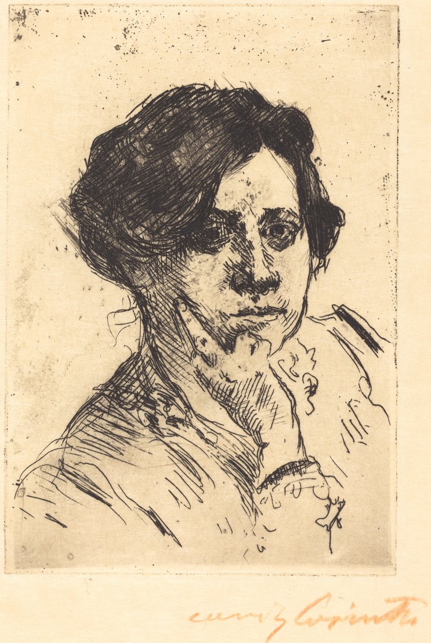 Naisen johtaja, 1911. tekijältä Lovis Corinth