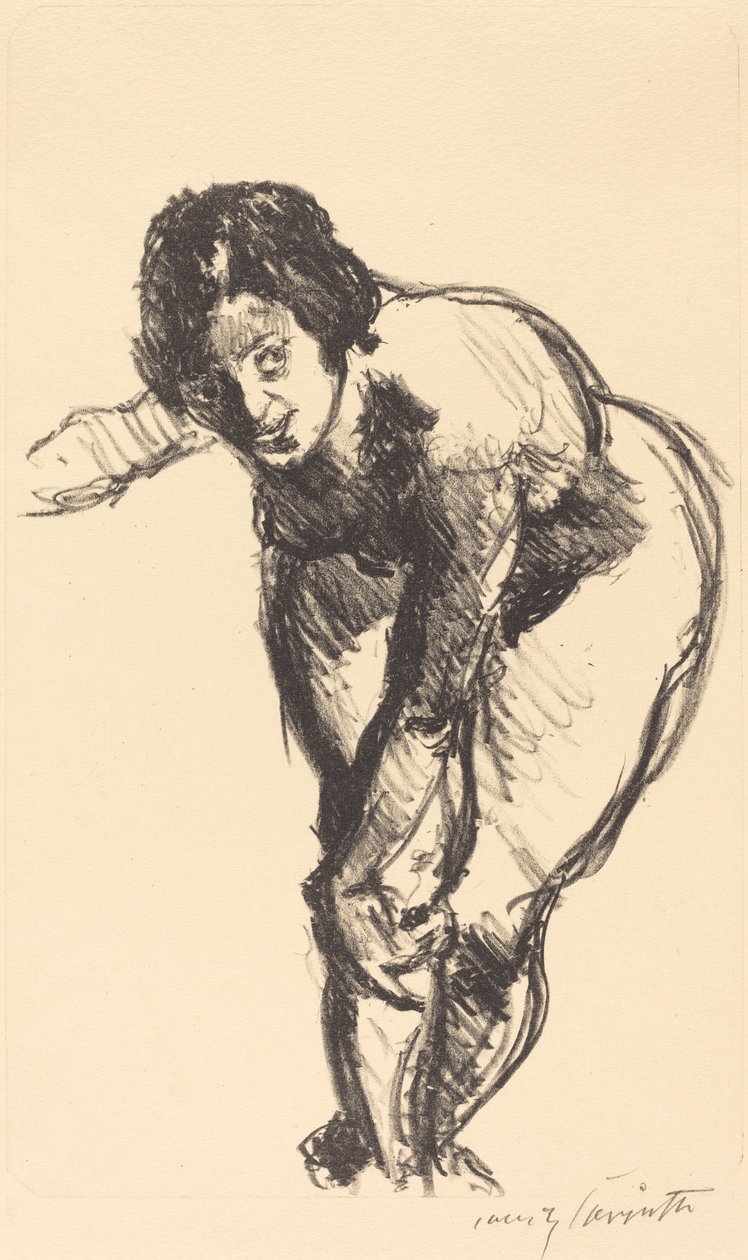 Alaston taipuminen eteenpäin tekijältä Lovis Corinth