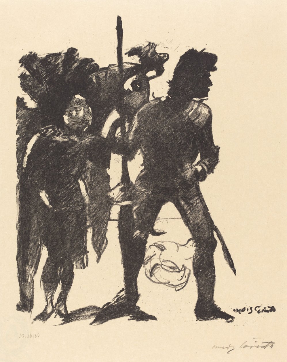 Götz von Berlichingen, 1920. tekijältä Lovis Corinth