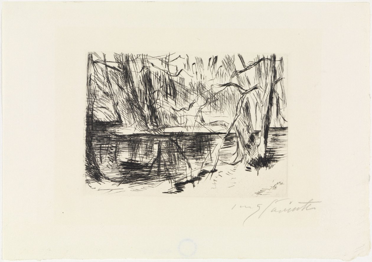 Tiergartenissa tekijältä Lovis Corinth