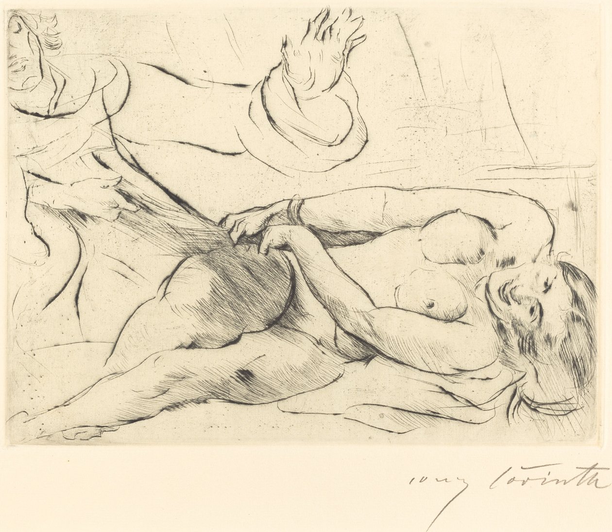Joosef ja Potifarin vaimo II Joosef ja Potifarin vaimo II, 1915. tekijältä Lovis Corinth