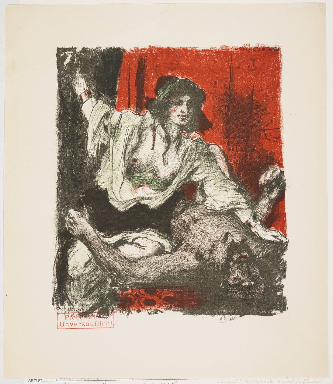 Judith ja Holofernes, Das Buch Judithista (Judithin kirja), 1910 tekijältä Lovis Corinth
