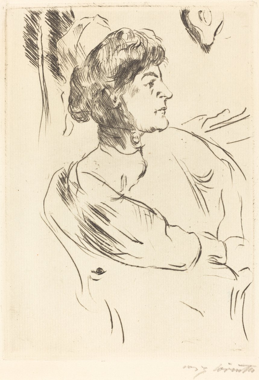 Sairaanhoitaja Sairaanhoitaja, 1914. tekijältä Lovis Corinth