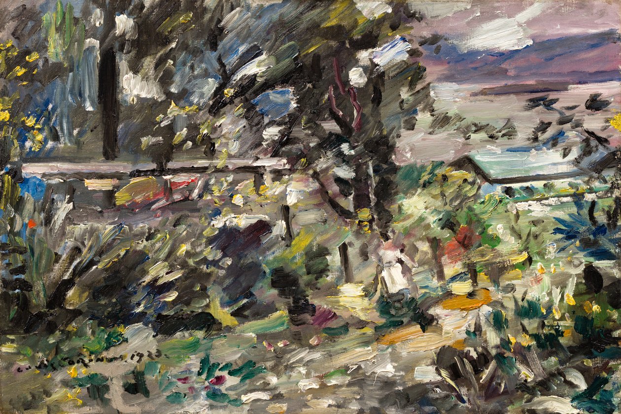 Walchenjärvi, hopeinen polku tekijältä Lovis Corinth