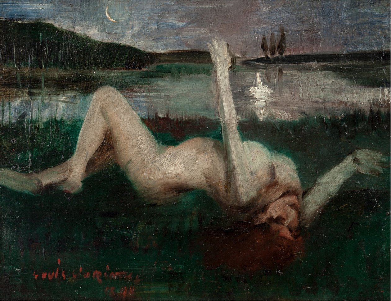 Leda, 1890. tekijältä Lovis Corinth