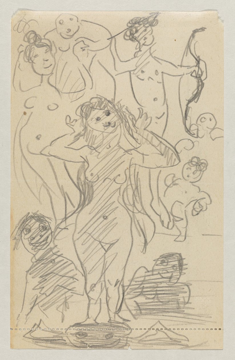Lovis Corinth ja Carl Strathmann tekijältä Lovis Corinth