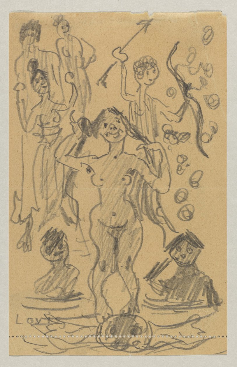 Lovis Corinth ja Carl Strathmann tekijältä Lovis Corinth