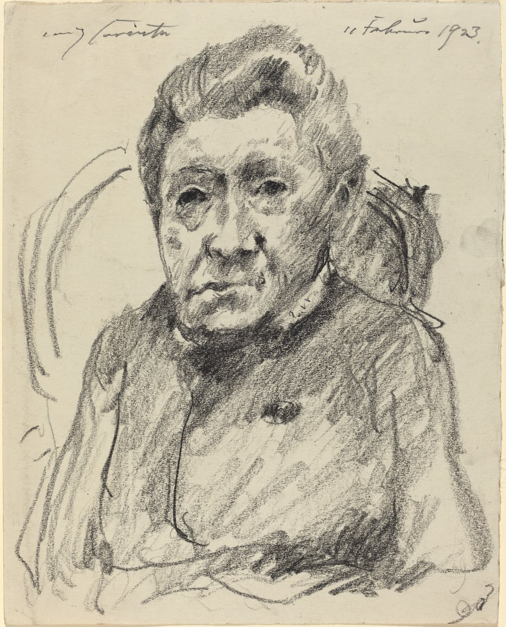 rouva. Hedwig Berend tekijältä Lovis Corinth