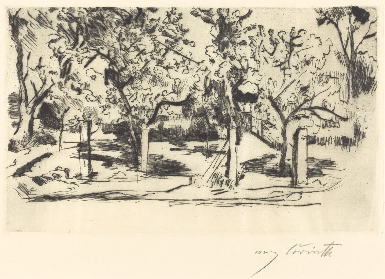 hedelmätarha tekijältä Lovis Corinth