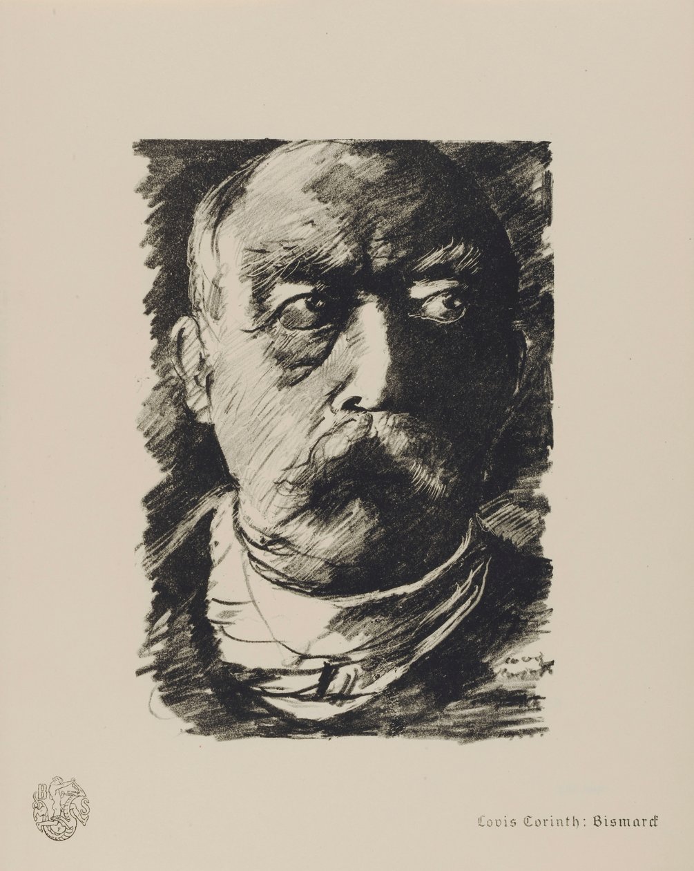 Otto von Bismarck 1815-1898, 1915. tekijältä Lovis Corinth