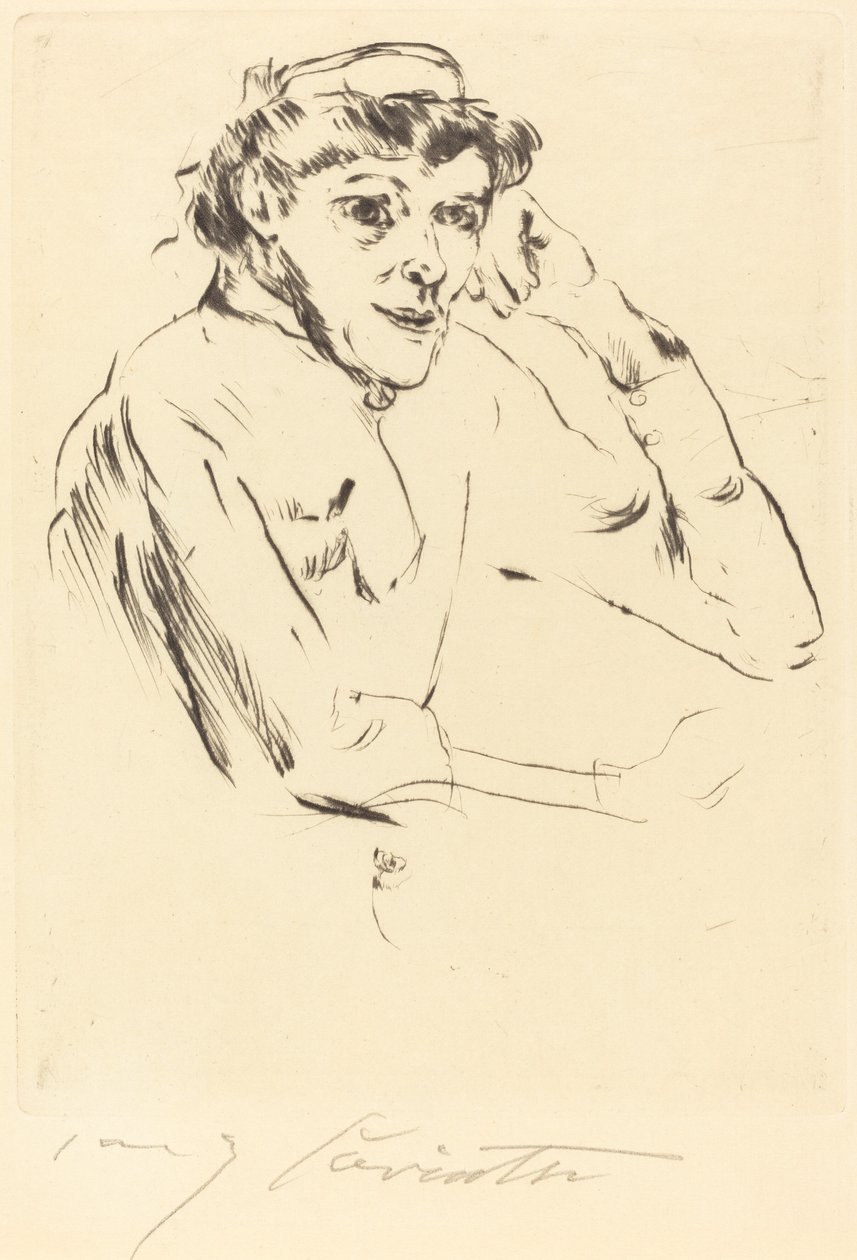 sairaanhoitaja tekijältä Lovis Corinth