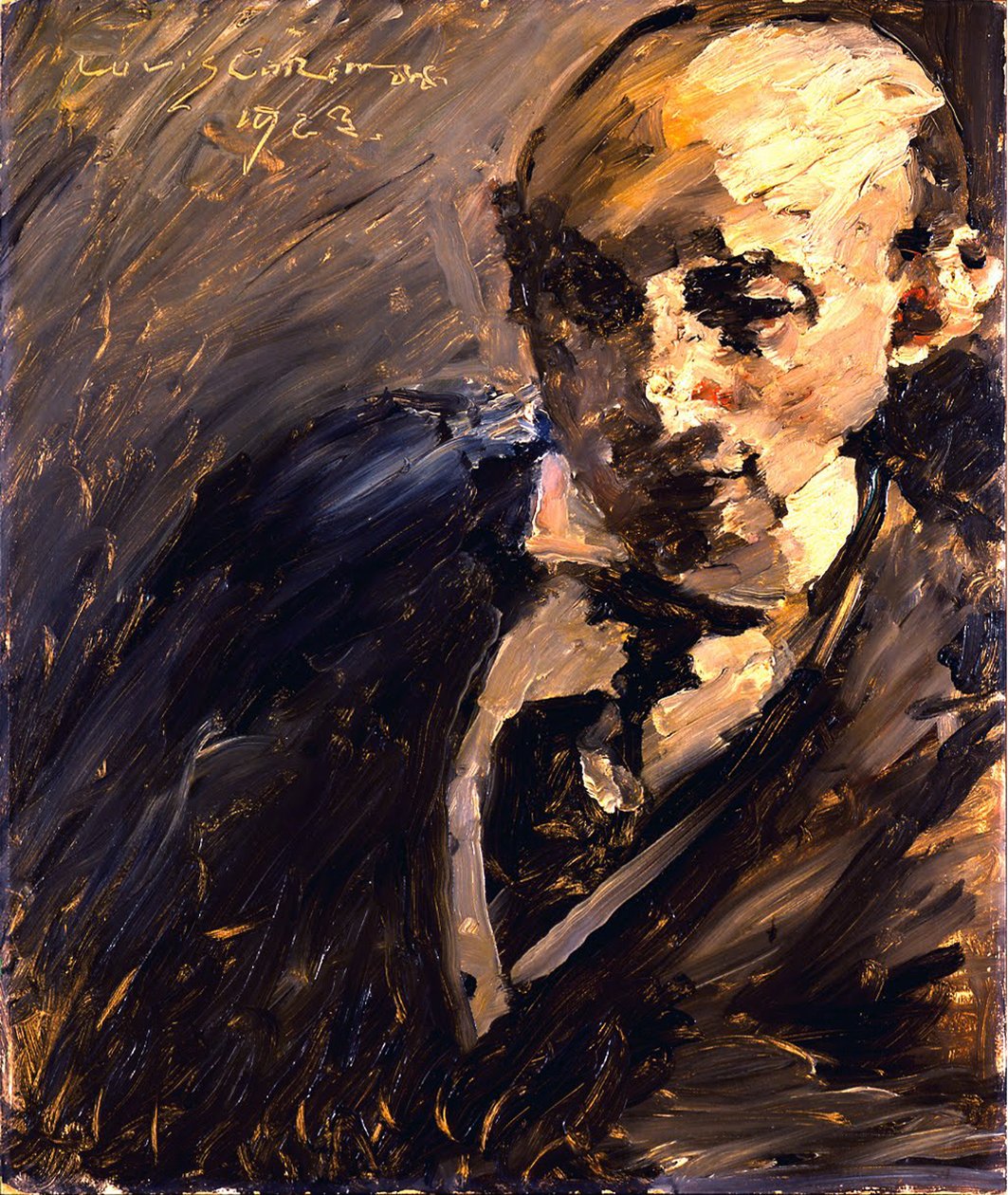 Alfred Kuhnin muotokuva, 1923 tekijältä Lovis Corinth