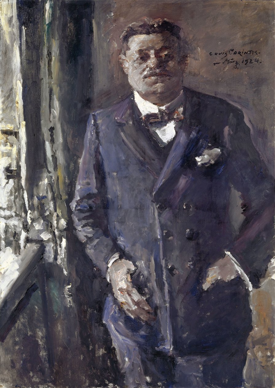 Muotokuva Friedrich Ebertistä 1871-1925, Saksan valtakunnan presidentti, 1924. tekijältä Lovis Corinth
