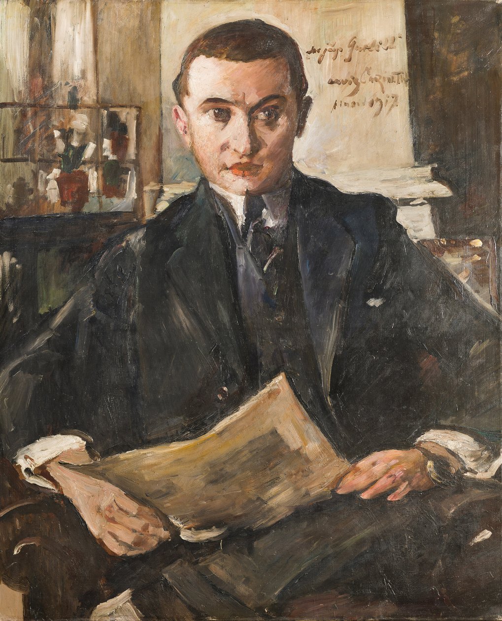 Wolfgang Gurlittin muotokuva, 1917. tekijältä Lovis Corinth