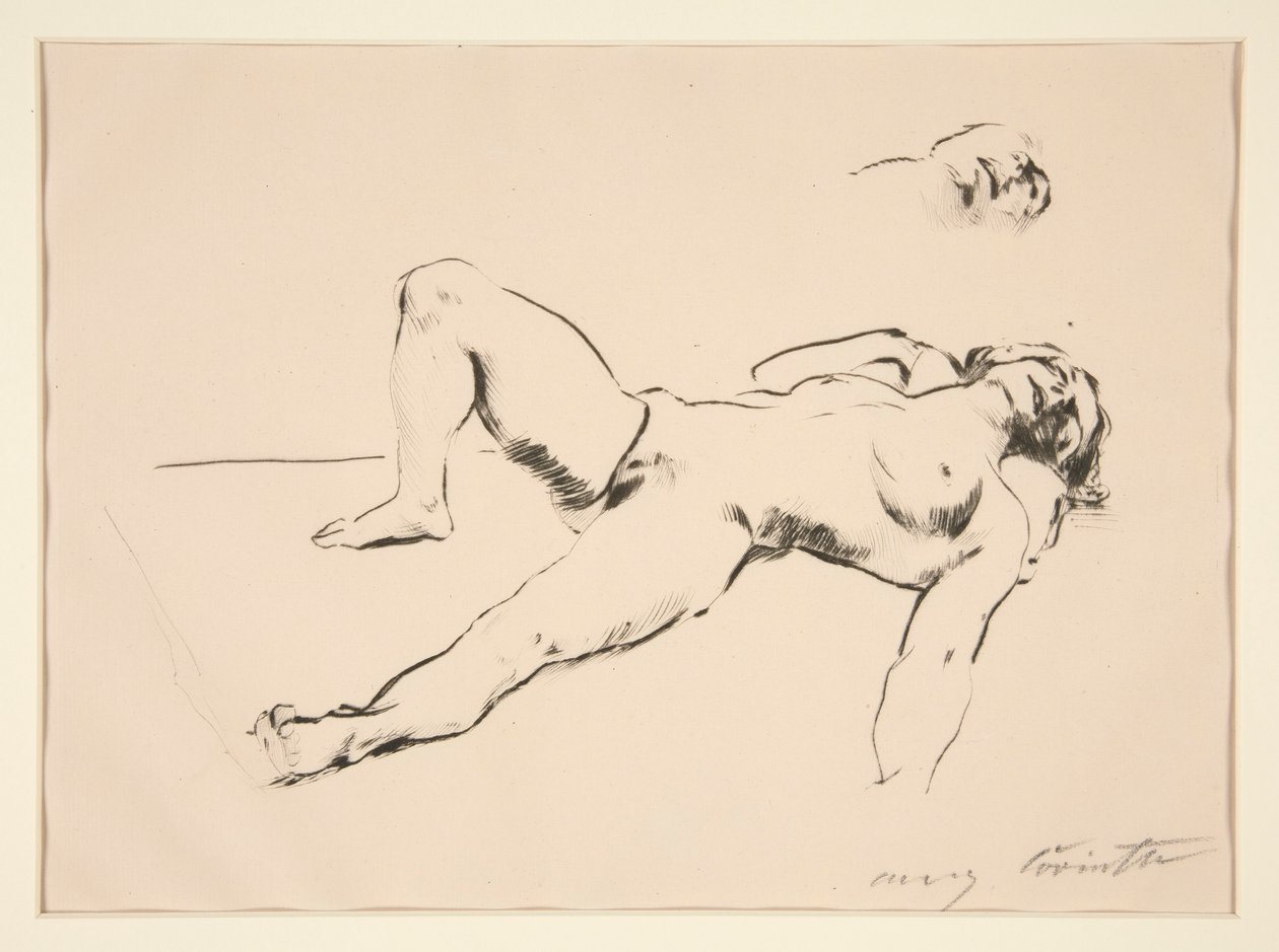 Makaava alaston tekijältä Lovis Corinth
