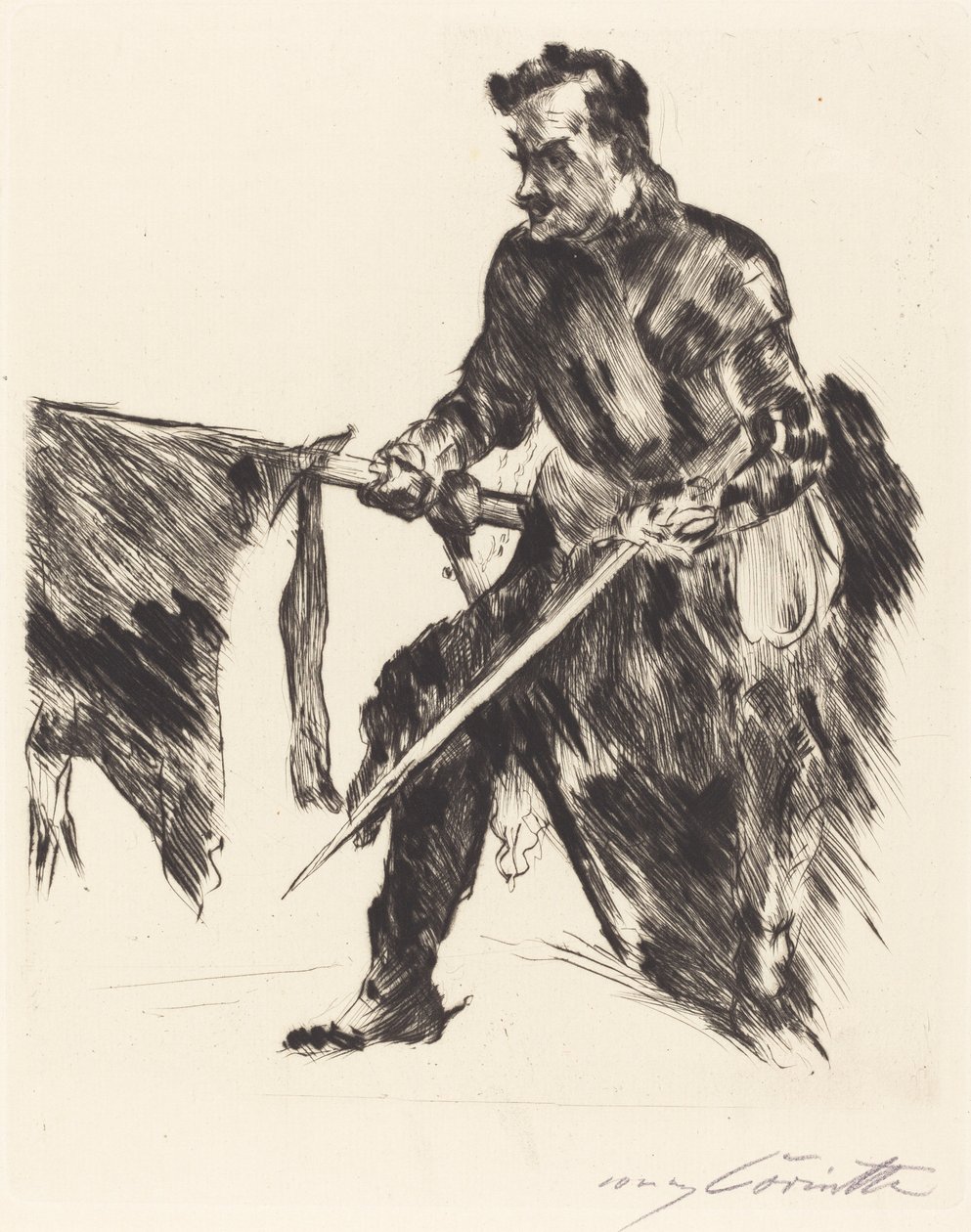 Rudolf Rittner Florian Geyerina Rudolf Rittner Florian Geyerina, 1914. tekijältä Lovis Corinth