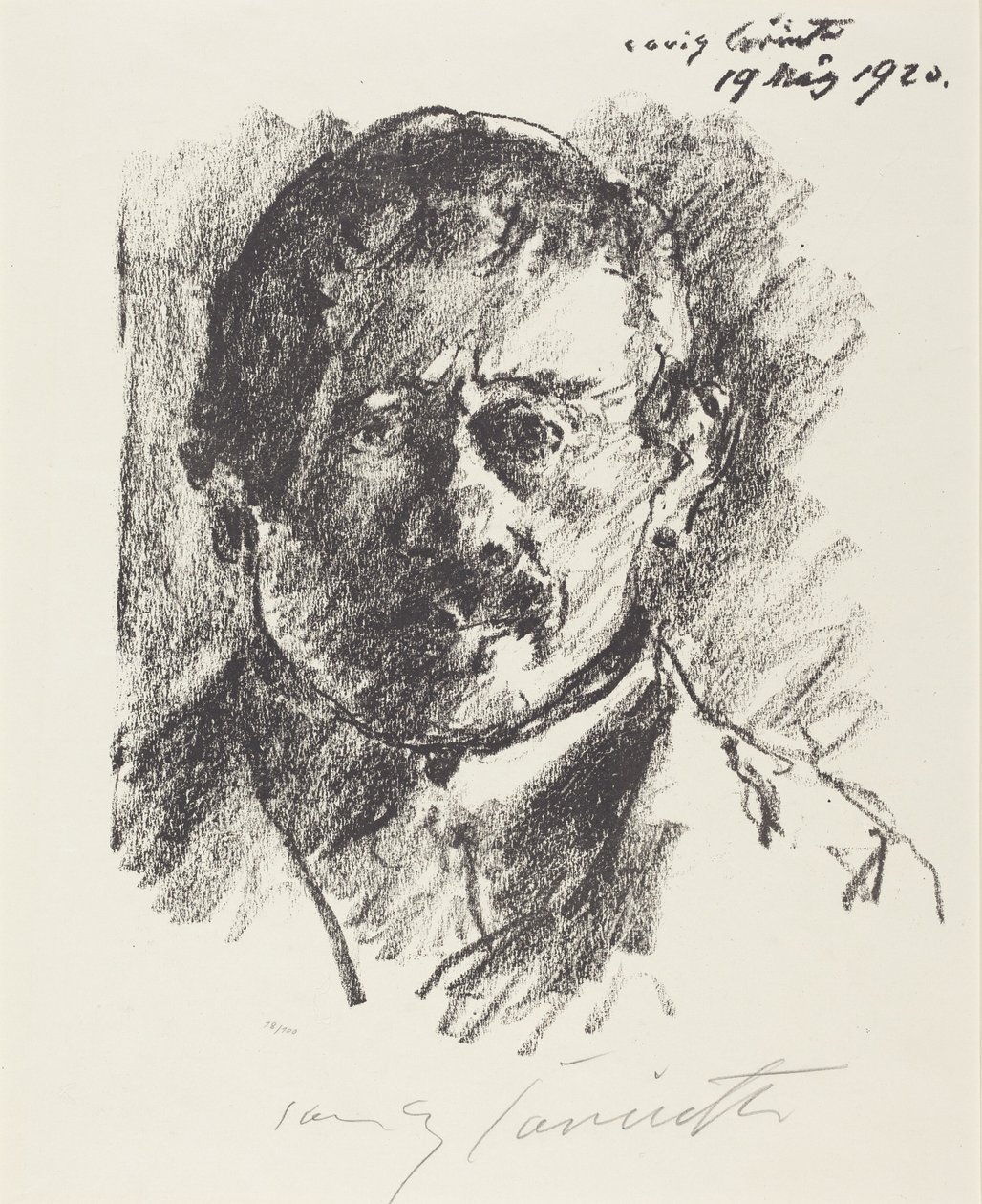 Omakuva tekijältä Lovis Corinth