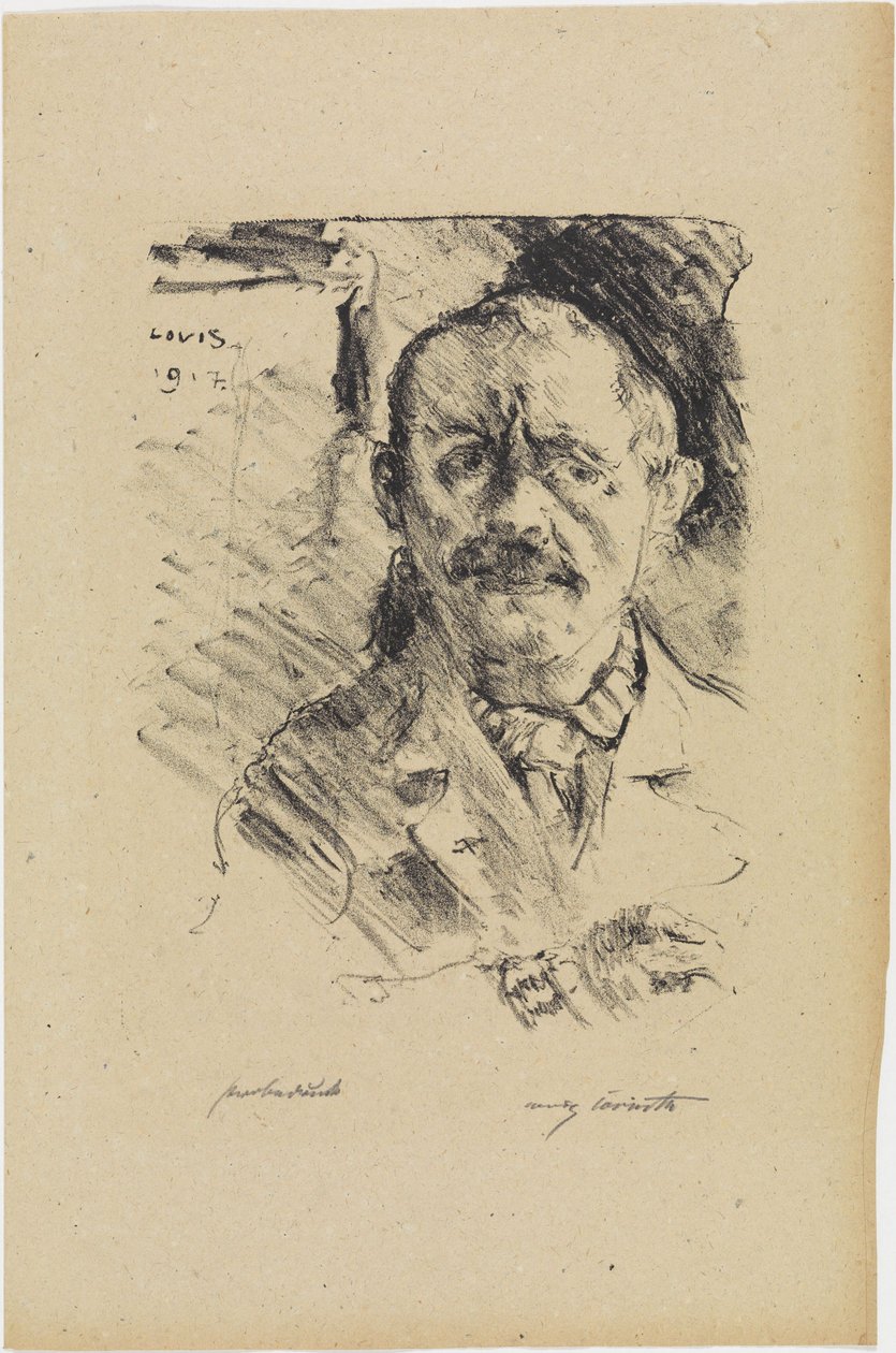 Omakuva tekijältä Lovis Corinth