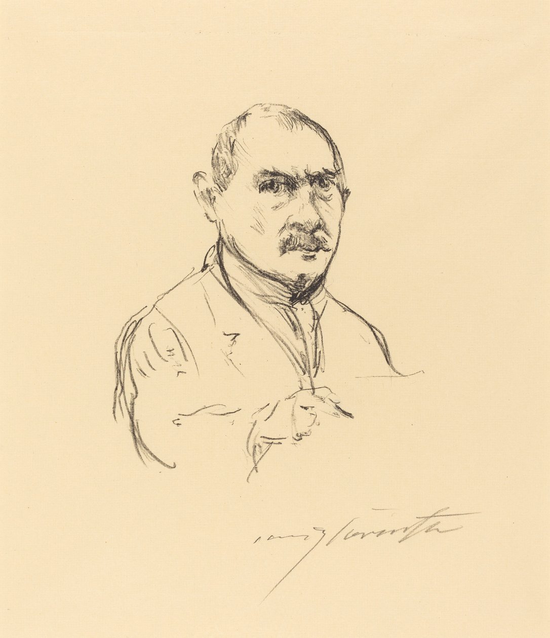 Omakuva, 1914. tekijältä Lovis Corinth