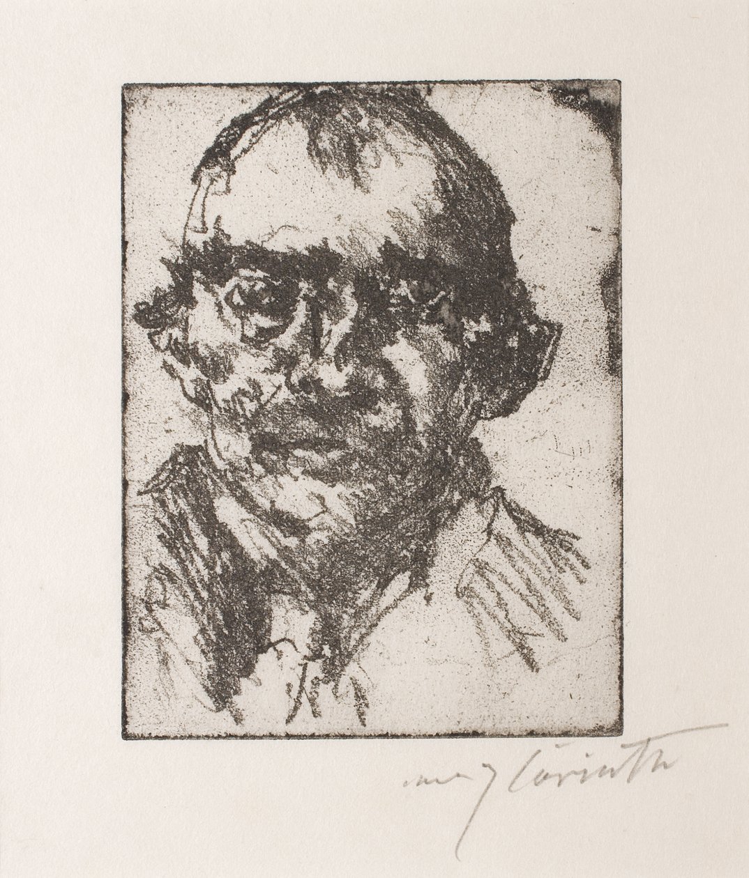 omakuva tekijältä Lovis Corinth
