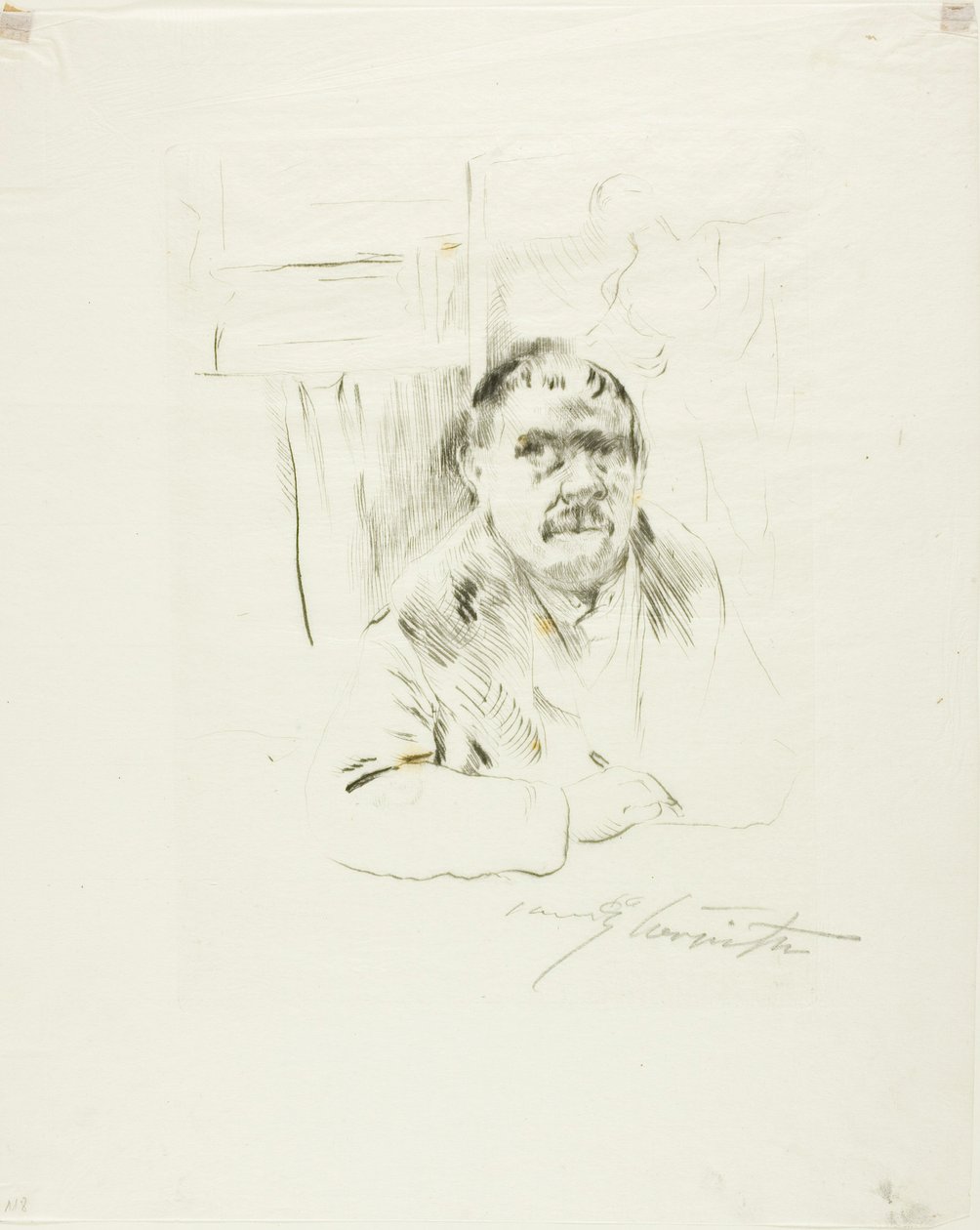 Omakuva tekijältä Lovis Corinth