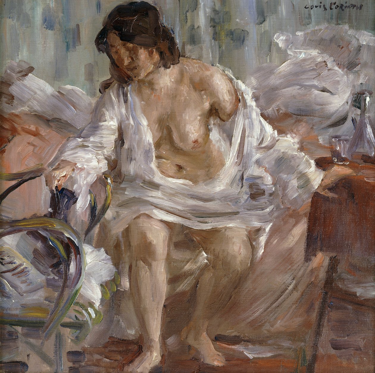 seisomaan; Nouseminen, 1910 tekijältä Lovis Corinth