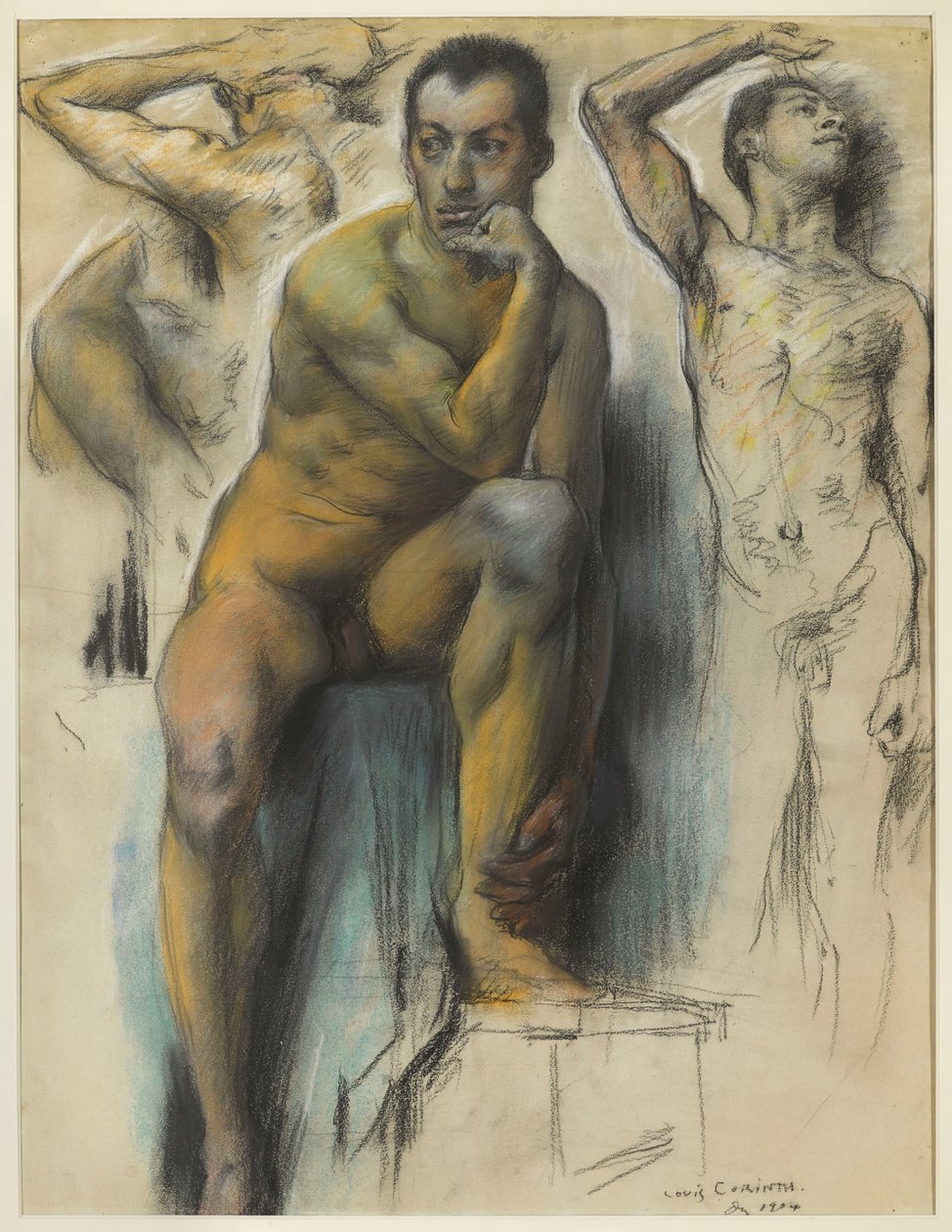 Tutkielmia miesakteista tekijältä Lovis Corinth