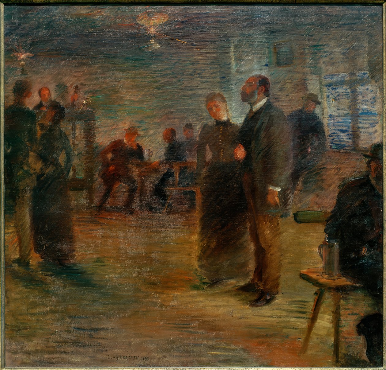 Tanzpause bei Leistikow tekijältä Lovis Corinth
